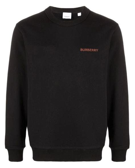 burberry crew neck long sleeve embroidery